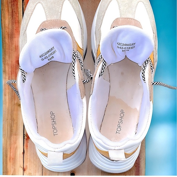 Topshop Ciara Chunky Trainers Multi Sneakers Italy Women's size 9 US /39 Shoes - Picture 8 of 12